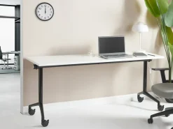 Best Składane biurko CAVI Biały 60 cm z kółkami Wszystkie Biurka|Biurka Składane