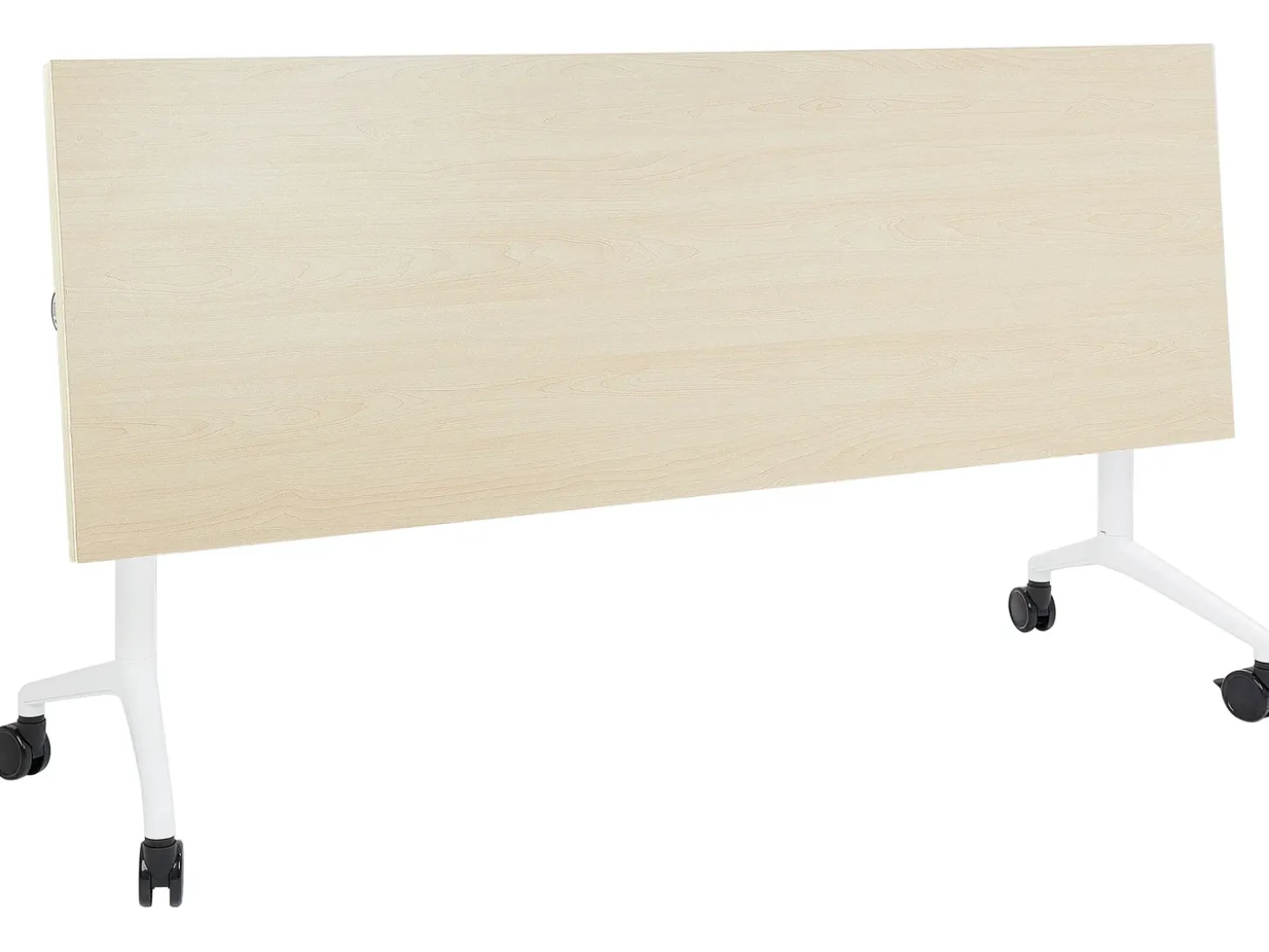 CAVI Jasnobrązowy 180 cm 60 cm z kółkami Wszystkie Biurka|Biurka Składane