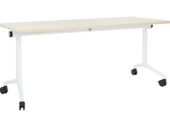 CAVI Jasnobrązowy 180 cm 60 cm z kółkami Wszystkie Biurka|Biurka Składane