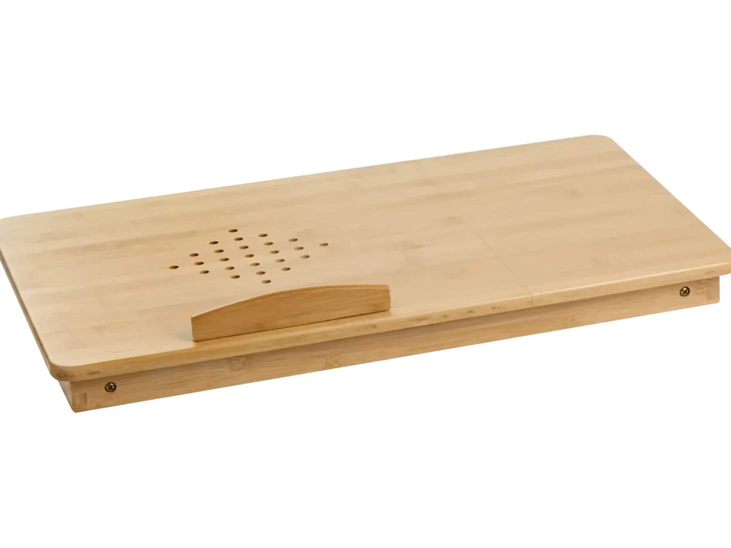 Outlet Składany stolik pod laptopa ORGE Jasno 57 cm 35 cm Wszystkie Biurka|Biurka Składane