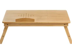 Outlet Składany stolik pod laptopa ORGE Jasno 57 cm 35 cm Wszystkie Biurka|Biurka Składane