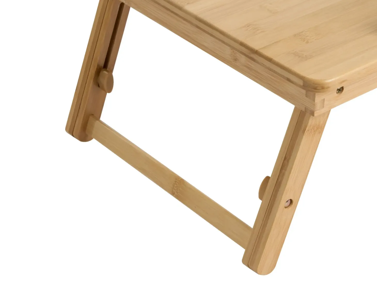 Outlet Składany stolik pod laptopa ORGE Jasno 57 cm 35 cm Wszystkie Biurka|Biurka Składane