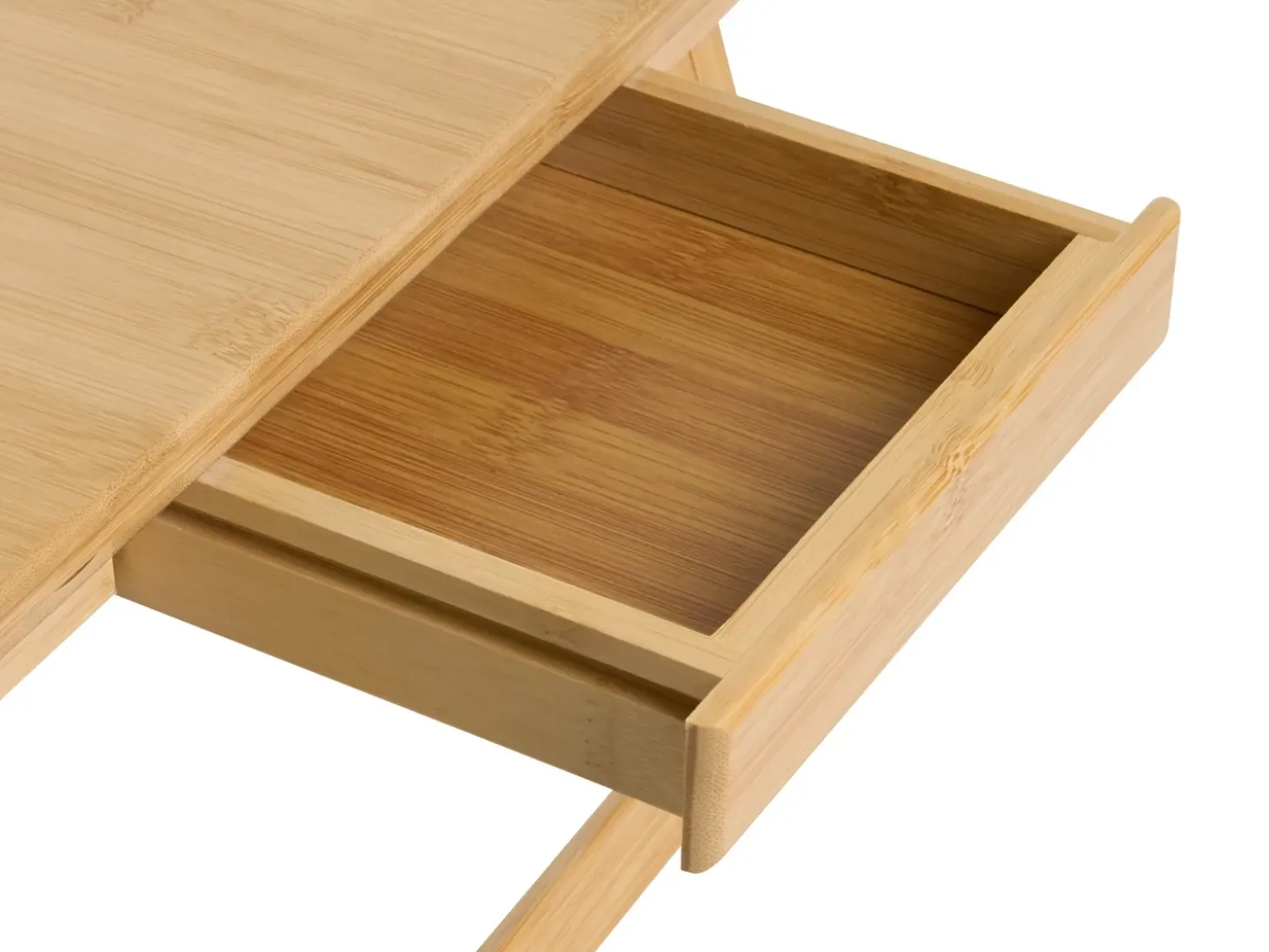 Outlet Składany stolik pod laptopa ORGE Jasno 57 cm 35 cm Wszystkie Biurka|Biurka Składane