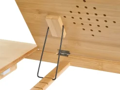 Outlet Składany stolik pod laptopa ORGE Jasno 57 cm 35 cm Wszystkie Biurka|Biurka Składane
