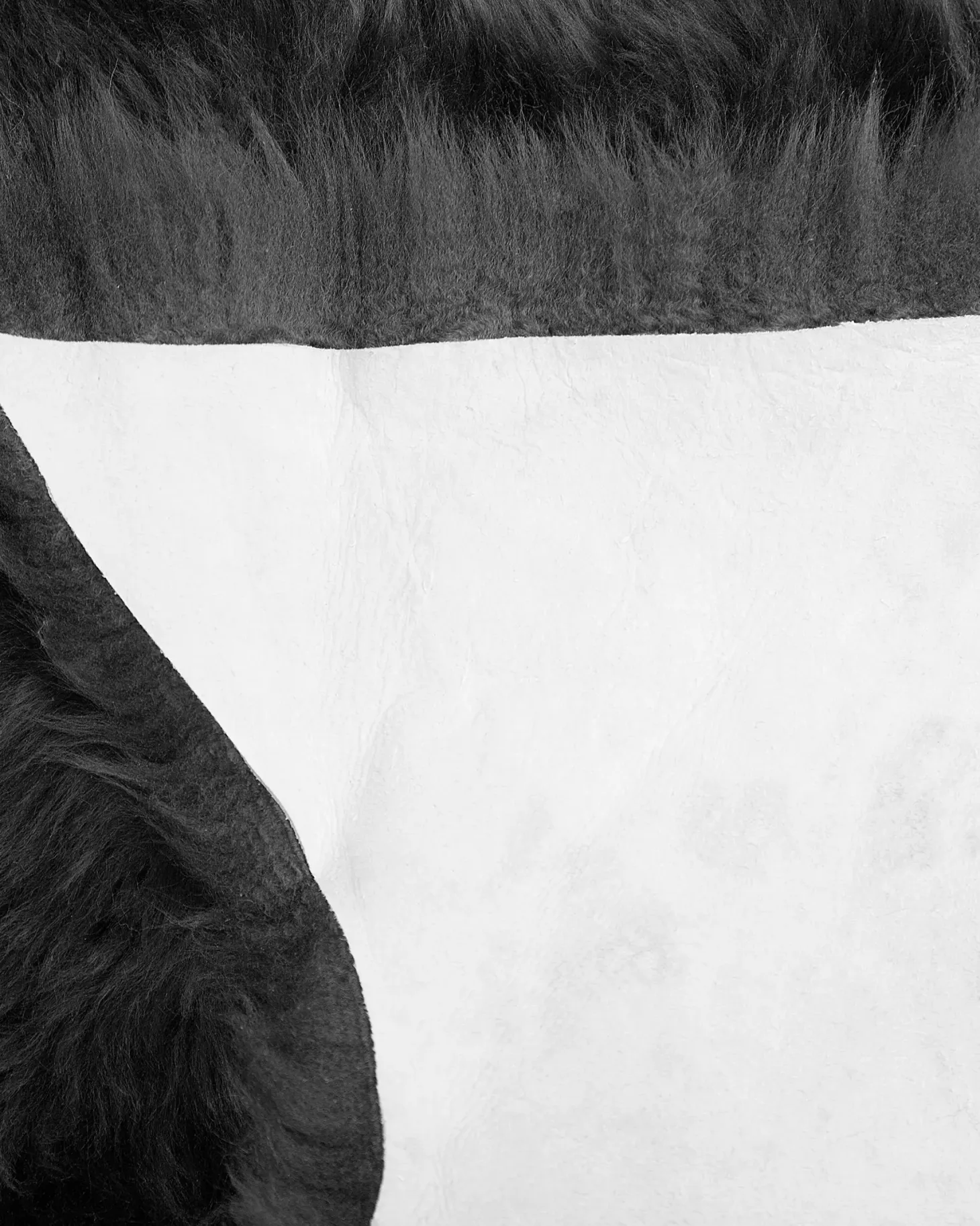 Skóra owcza ULURU Czarny 65 x 110 cm