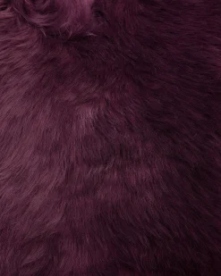 Skóra owcza ULURU Purpurowy 65 x 110 cm