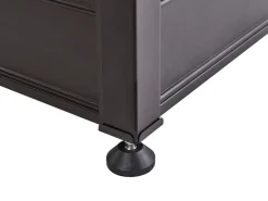 Skrzynia ogrodowa CAMPALTO 123 cm 60 cm Ciemnobrązowy