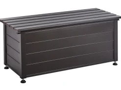 Skrzynia ogrodowa CAMPALTO 113 cm 50 cm Ciemnobrązowy