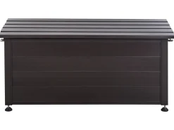 Skrzynia ogrodowa CAMPALTO 113 cm 50 cm Ciemnobrązowy