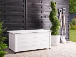 Skrzynia ogrodowa CAMPALTO 113 cm 50 cm Biały