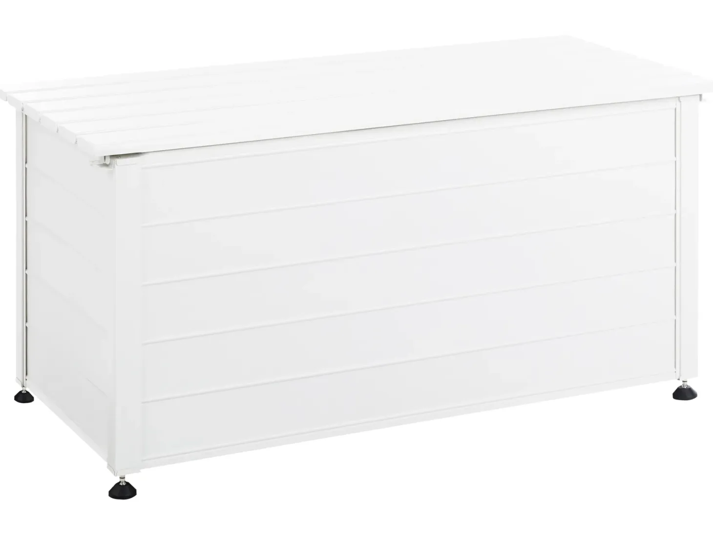 Skrzynia ogrodowa CAMPALTO 123 cm 60 cm Biały