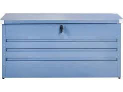 Skrzynia ogrodowa CEBROSA 132 cm 62 cm Niebieski