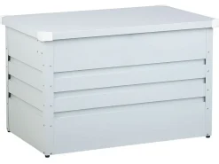Skrzynia ogrodowa CEBROSA 100 cm 62 cm Jasnoszary
