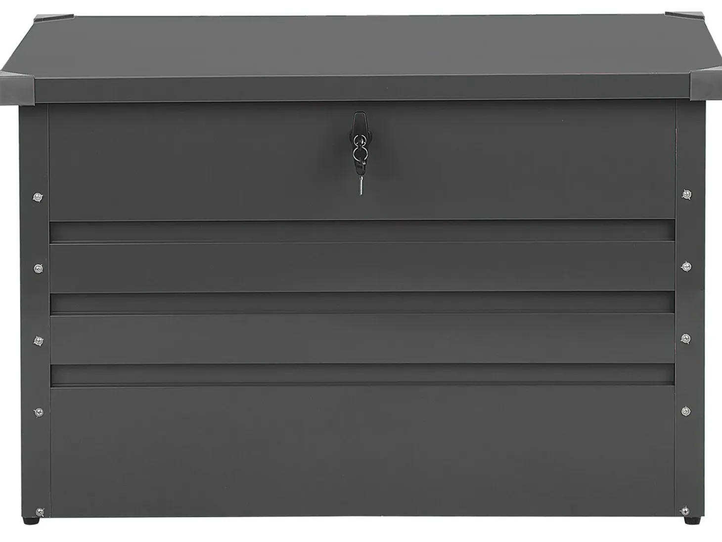 Skrzynia ogrodowa CEBROSA 100 cm 62 cm Grafitowy