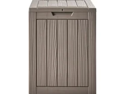 Skrzynia ogrodowa MEDELLIN 46 cm 43 cm Beżowoszary