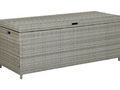 Skrzynia ogrodowa MODENA 158 cm 63 cm Szary