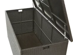Skrzynia ogrodowa MODENA 155 cm 75 cm Brązowy