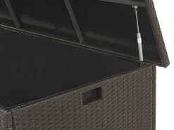 Skrzynia ogrodowa MODENA 155 cm 75 cm Brązowy