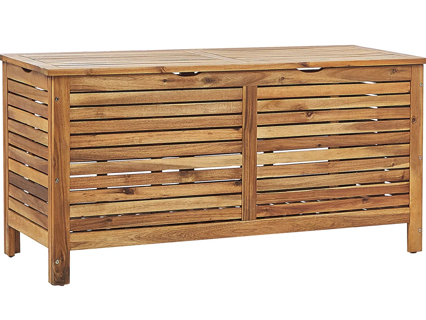 Skrzynia ogrodowa RIVIERA 130 cm 48 cm Jasnobrązowy