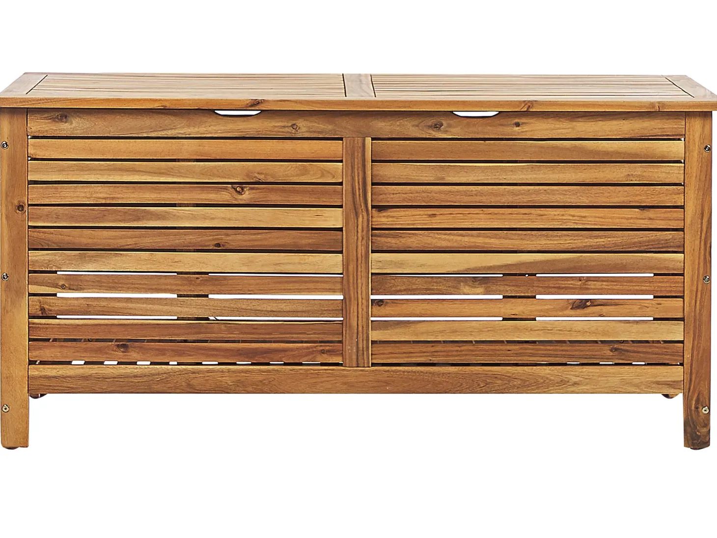 Skrzynia ogrodowa RIVIERA 130 cm 48 cm Jasnobrązowy