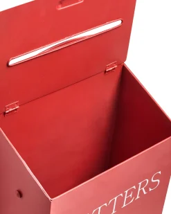 Skrzynka na listy świąteczna FORSSA 30 cm Czerwony