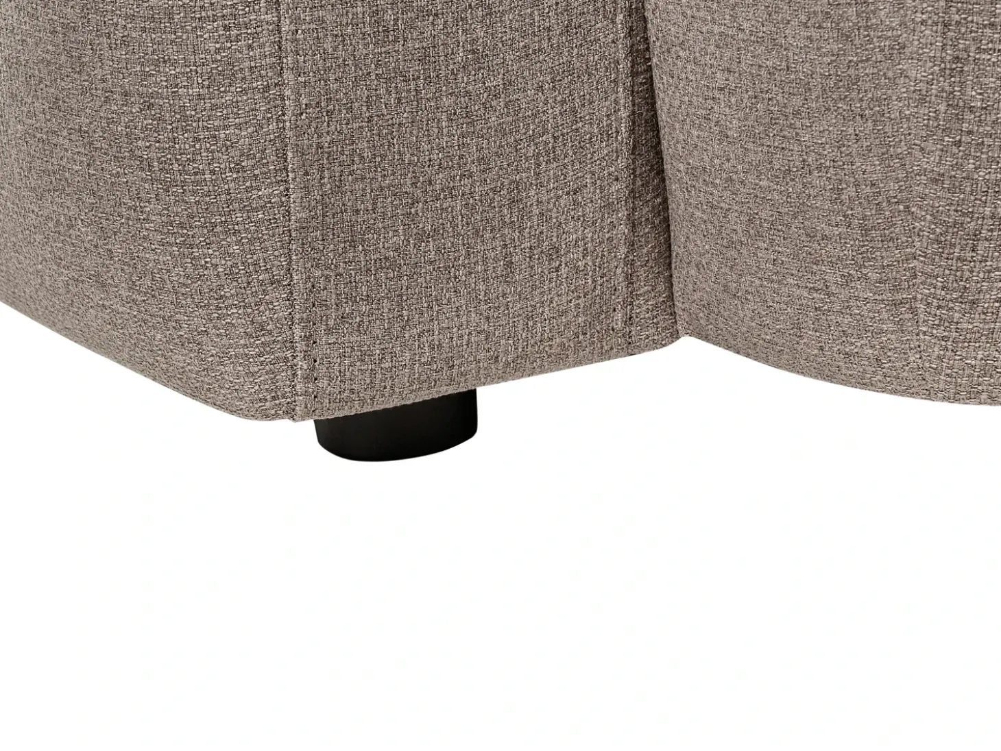 Discount Sofa dla 3 osób AFOSS Beżowoszary Sofy Tapicerowane|Wszystkie Sofy