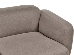 Discount Sofa dla 3 osób AFOSS Beżowoszary Sofy Tapicerowane|Wszystkie Sofy