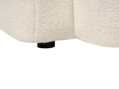 Clearance Sofa dla 3 osób AFOSS Boucle Złamana biel Sofy Tapicerowane|Wszystkie Sofy