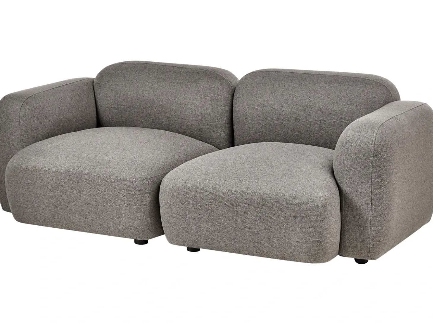 Hot Sofa dla 3 osób AFOSS Ciemnoszary Sofy Tapicerowane|Wszystkie Sofy