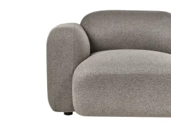 Hot Sofa dla 3 osób AFOSS Ciemnoszary Sofy Tapicerowane|Wszystkie Sofy