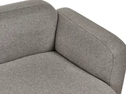 Hot Sofa dla 3 osób AFOSS Ciemnoszary Sofy Tapicerowane|Wszystkie Sofy