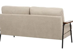 Sale Sofa dla 3 osób AKRANES Beżowoszary Sofy Tapicerowane|Wszystkie Sofy