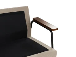 Sale Sofa dla 3 osób AKRANES Beżowoszary Sofy Tapicerowane|Wszystkie Sofy