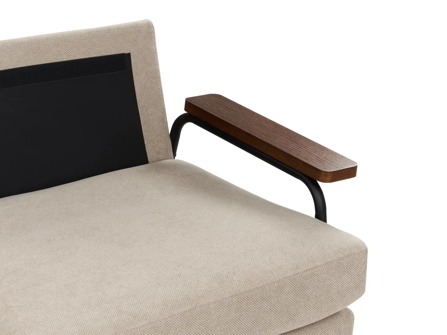 Sale Sofa dla 3 osób AKRANES Beżowoszary Sofy Tapicerowane|Wszystkie Sofy