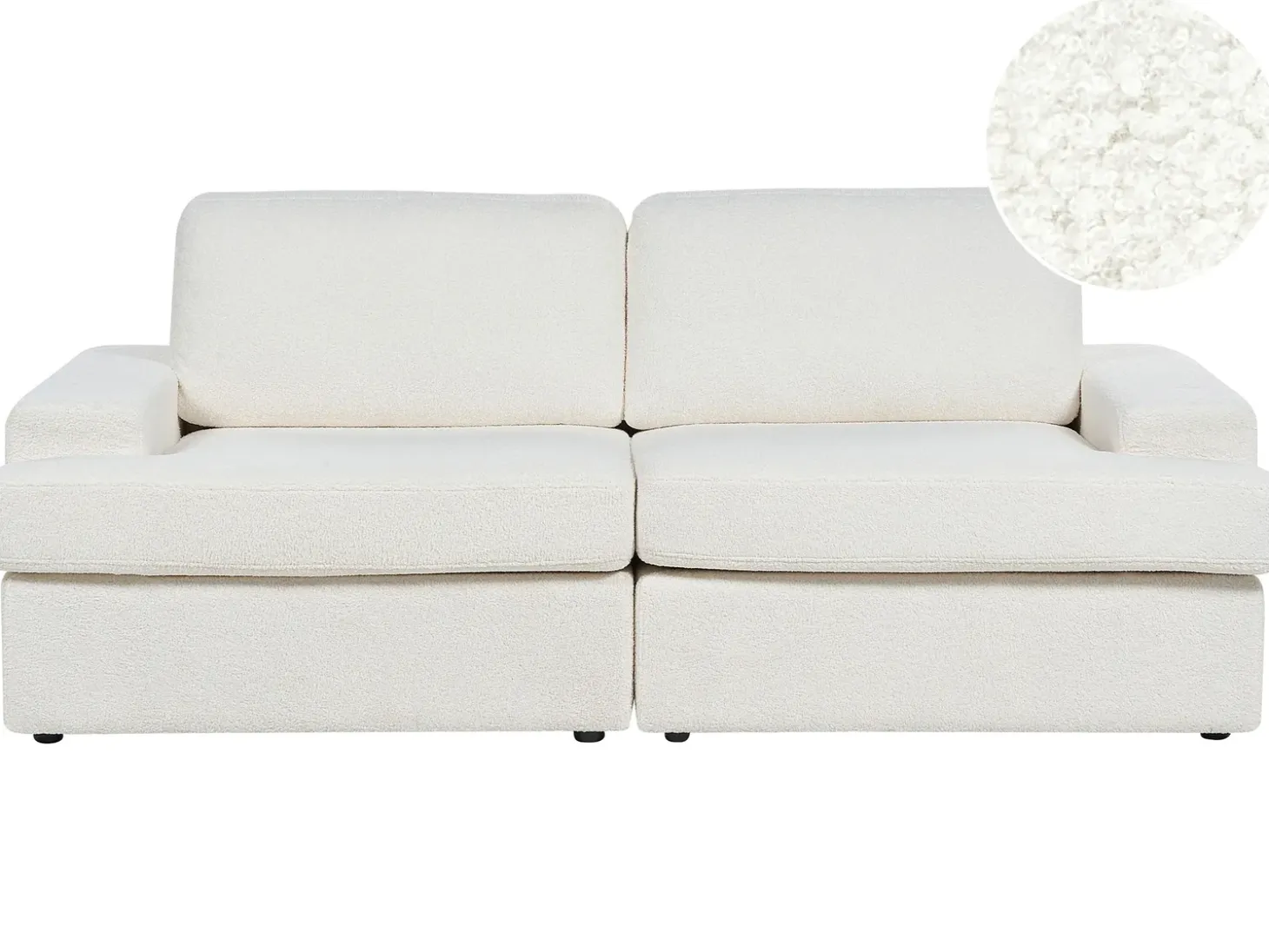 Online Sofa dla 3 osób ALLA Boucle Złamana biel Sofy Tapicerowane|Kolekcje Sof