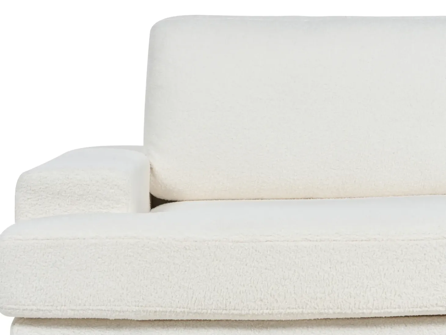 Online Sofa dla 3 osób ALLA Boucle Złamana biel Sofy Tapicerowane|Kolekcje Sof