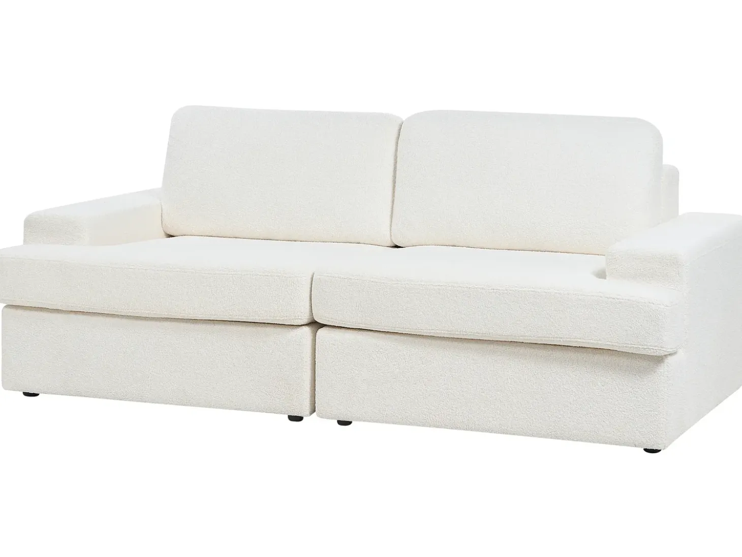 Online Sofa dla 3 osób ALLA Boucle Złamana biel Sofy Tapicerowane|Kolekcje Sof