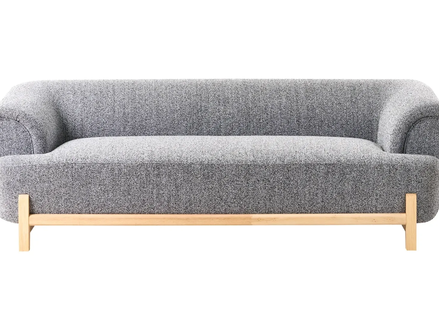 Best Sofa dla 3 osób ALNOR Ciemnoszary Sofy Tapicerowane|Kolekcje Sof