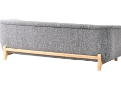 Best Sofa dla 3 osób ALNOR Ciemnoszary Sofy Tapicerowane|Kolekcje Sof