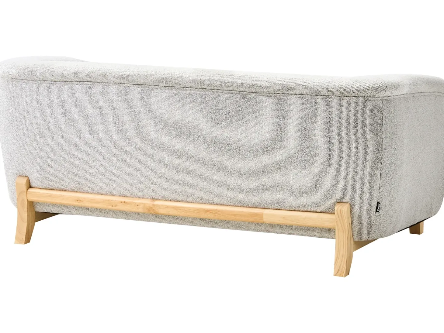 Best Sofa dla 2 osób ALNOR Jasnoszary Sofy Tapicerowane|Sofy Dwuosobowe