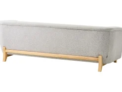 Sofa dla 3 osób ALNOR Jasnoszary Sofy Tapicerowane|Kolekcje Sof