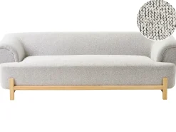 Sofa dla 3 osób ALNOR Jasnoszary Sofy Tapicerowane|Kolekcje Sof