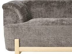 Discount Sofa dla 3 osób ALNOR Szenil Sofy Tapicerowane|Kolekcje Sof