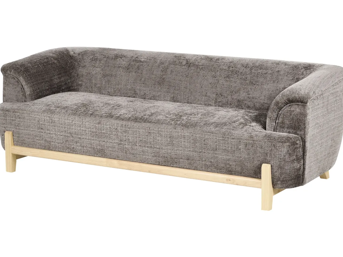 Discount Sofa dla 3 osób ALNOR Szenil Sofy Tapicerowane|Kolekcje Sof