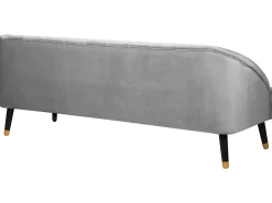 Clearance Sofa dla 3 osób ALSVAG Welur Jasnoszary Sofy Tapicerowane|Wszystkie Sofy