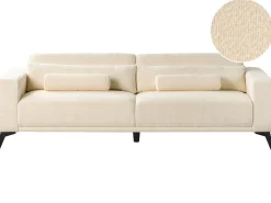 Online Sofa dla 3 osób ANGE Boucle Złamana biel Sofy Tapicerowane|Wszystkie Sofy