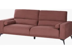 Discount Sofa dla 3 osób ANGE Burgundowy Sofy Tapicerowane|Wszystkie Sofy