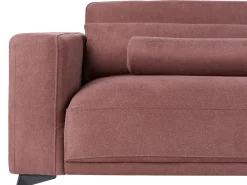 Discount Sofa dla 3 osób ANGE Burgundowy Sofy Tapicerowane|Wszystkie Sofy