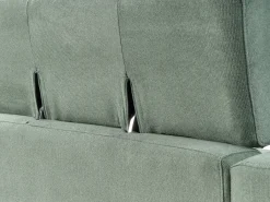 New Sofa dla 3 osób ANGE Jasnozielony Sofy Tapicerowane|Wszystkie Sofy