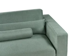 New Sofa dla 3 osób ANGE Jasnozielony Sofy Tapicerowane|Wszystkie Sofy